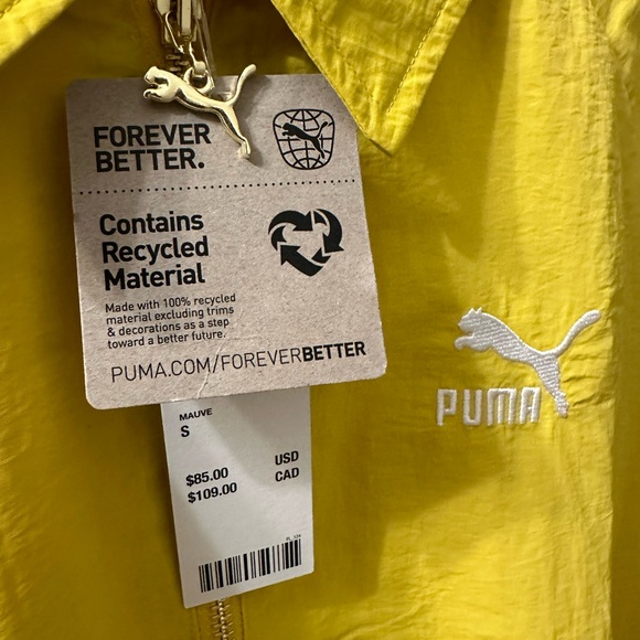 NWT Puma Retro Striped Track Jacket - Picture 14 of 16